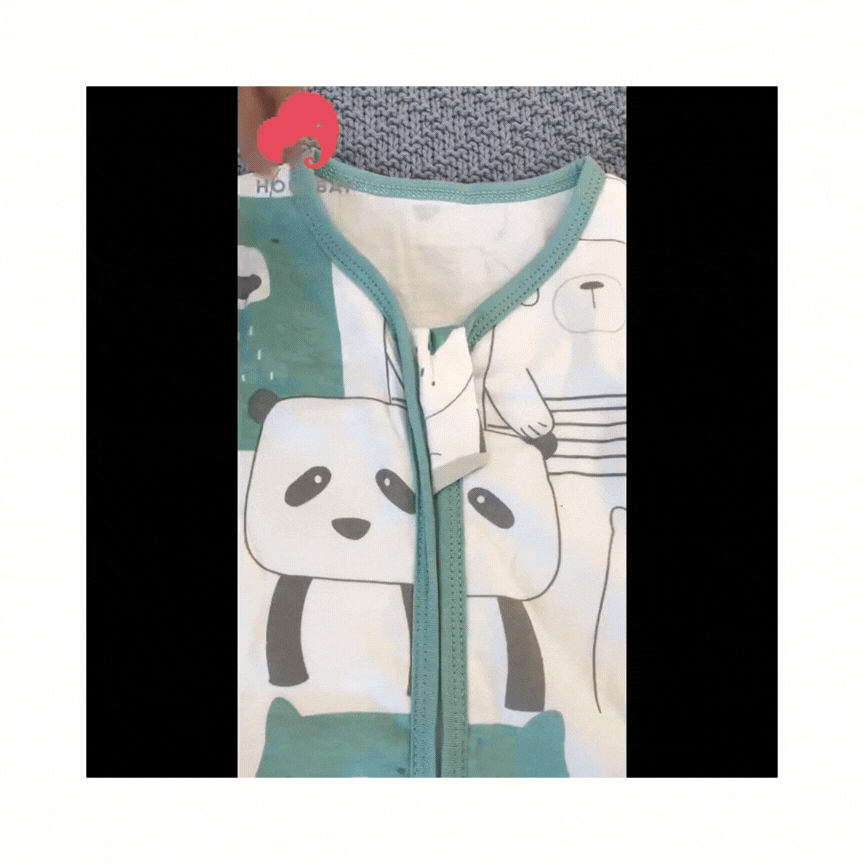 Turbulette bébé d'été dinosaure bleu