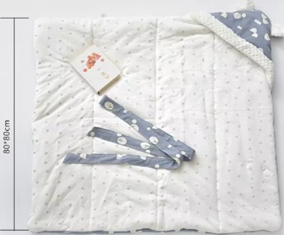 Nid d'ange Ninours gris dimensions + ceinture- Nids d'ange