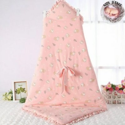 Nid d'ange Renard Rose - vue de dos - né - Nids d'ange