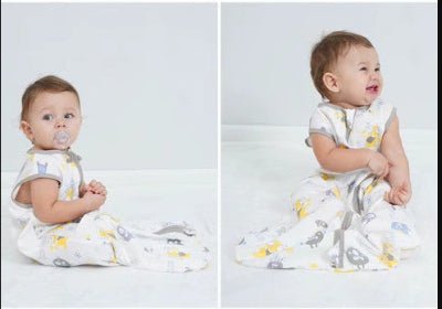 Turbulette gigoteuse bébé Aliens rigolos - Nids d'ange