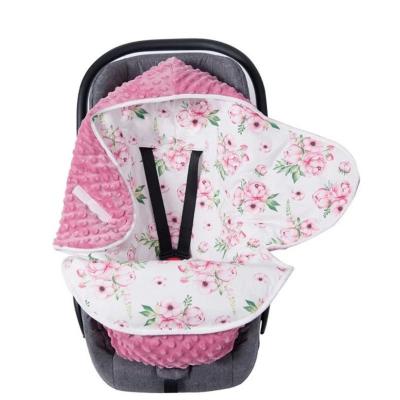 Nid d'ange cosy Roses rose siège auto - Nids d'ange