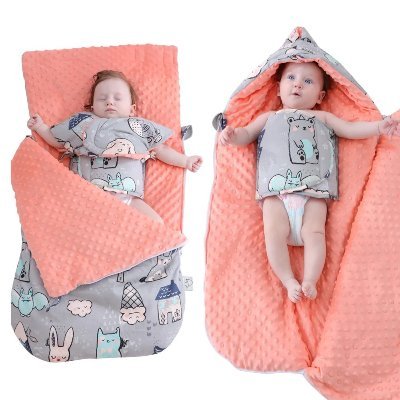 Nid d'ange grand confort forêt  avec bébés - Nids d'ange