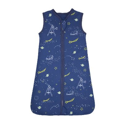 Turbulette bébé pour l'été Bleu Espace - Nids d'ange