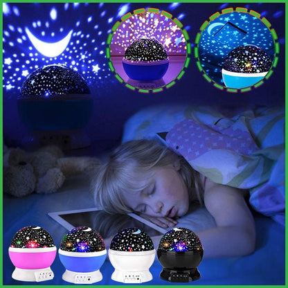 Project-Stars™ | Veilleuse projecteur de ciel étoilé - Royaume bébé