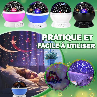 Project-Stars™ | Veilleuse projecteur de ciel étoilé - Royaume bébé