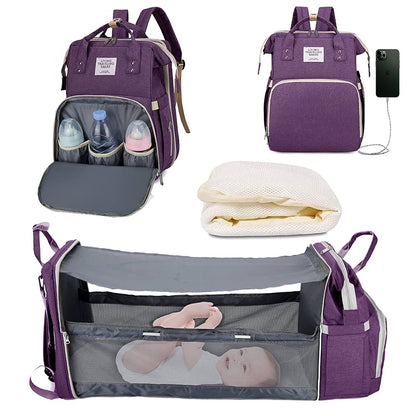 Sac à langer portatif | Berceau de voyage BabyNappy™ - Royaume bébé