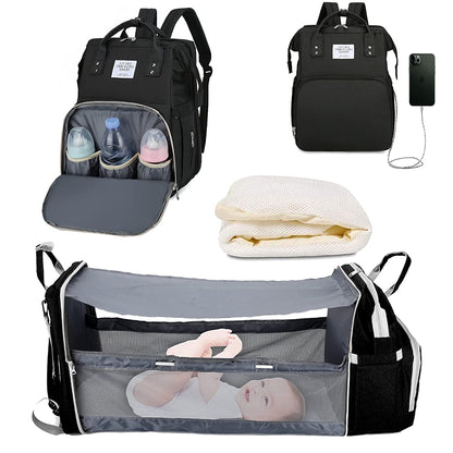 Sac à langer portatif | Berceau de voyage BabyNappy™ - Royaume bébé