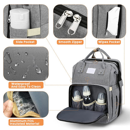Sac à langer portatif | Berceau de voyage BabyNappy™ - Royaume bébé