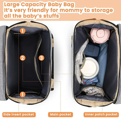 Sac à langer portatif | Berceau de voyage BabyNappy™ - Royaume bébé
